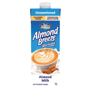 Blue Diamond: Barista Blend Almond Breeze Milk