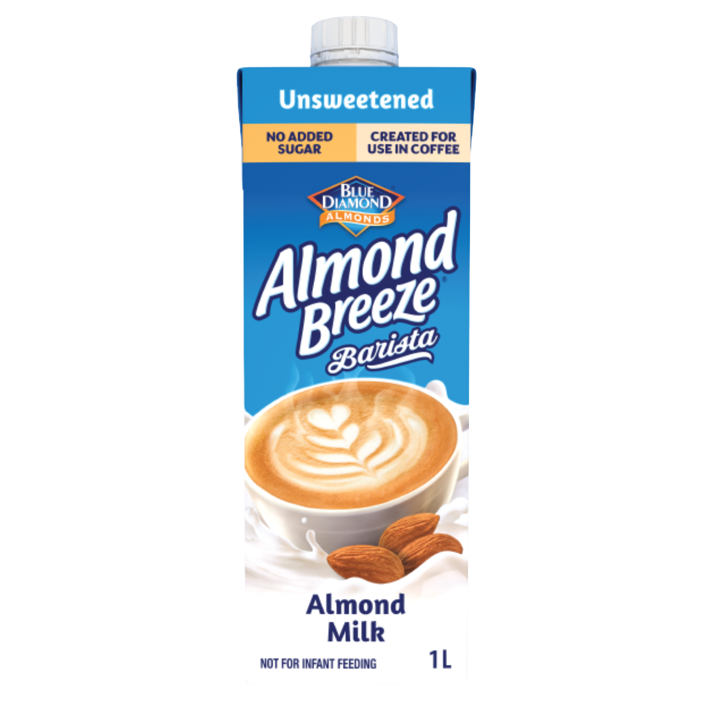 Blue Diamond: Barista Blend Almond Breeze Milk